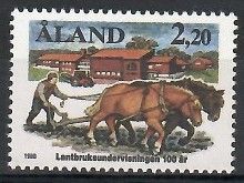 Znaczek Wyspy Alandzkie 1988 Mi 27 Czyste **