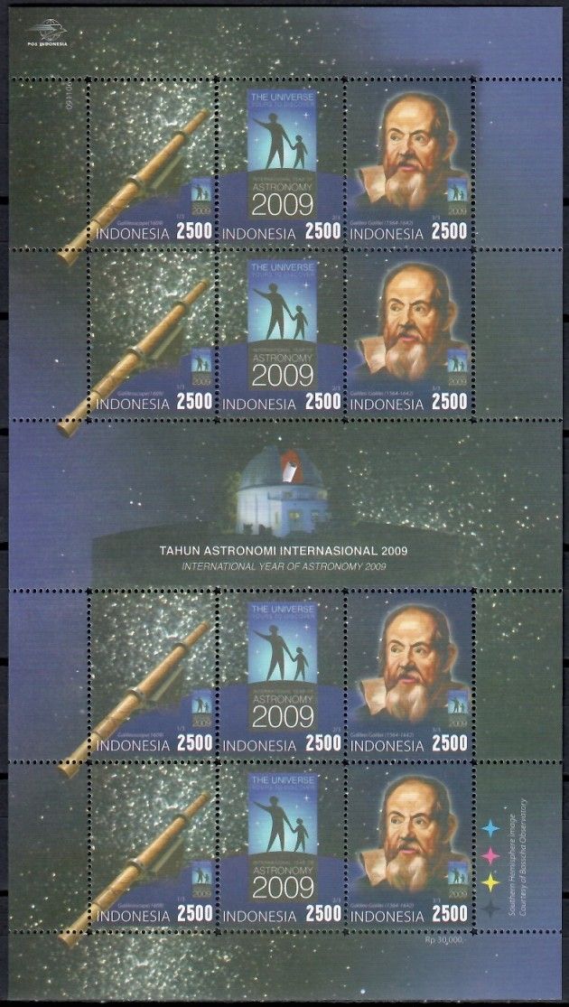 Znaczek Indonezja 2009 Mi ark 2724-2726 Czyste **