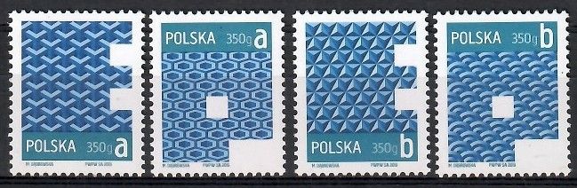Znaczek Polska 2013 Mi 4595-4598 Fi 4445-4448 Czyste **