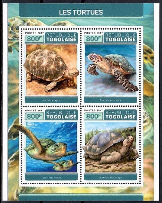 Znaczek Togo 2017 Mi ark 8179-8182 Czyste **