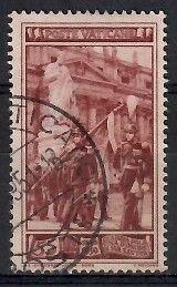 Znaczek Watykan 1950 Mi 173 Stemplowane