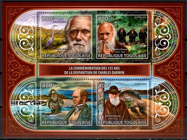 Znaczek Togo 2017 Mi ark 8346-8349 Czyste **