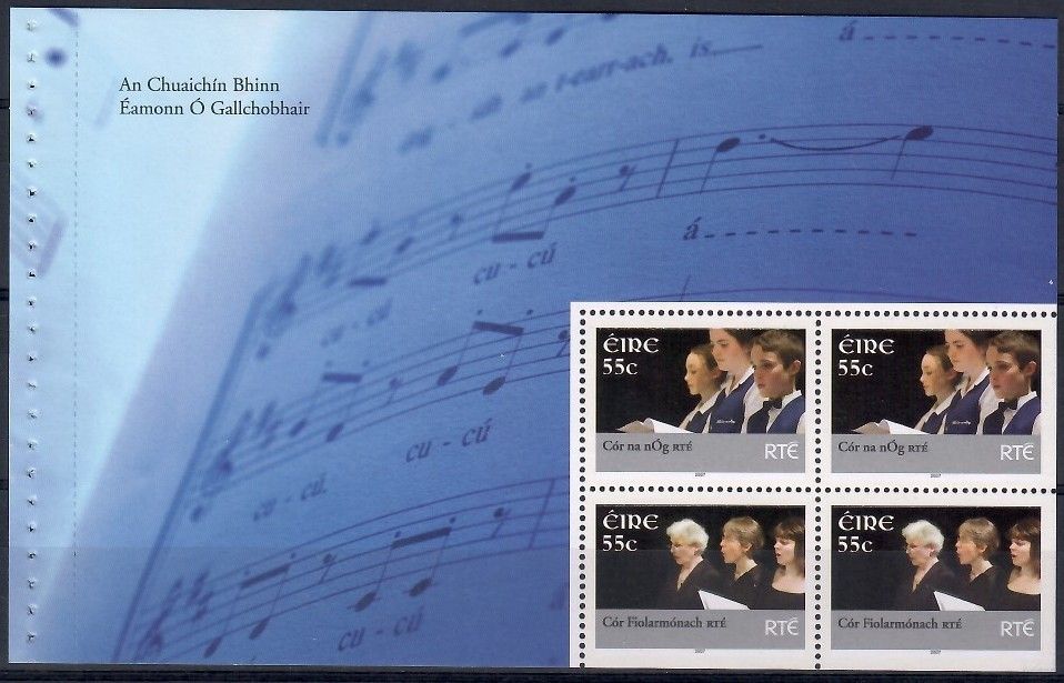 Znaczek Irlandia 2007 Mi h-blatt 133 Czyste **