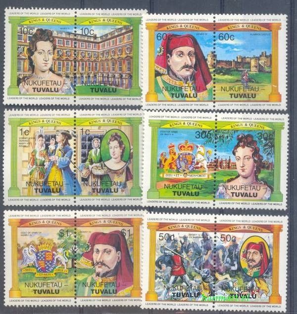 Znaczek Tuvalu 1984 Mi 11-22 Czyste **