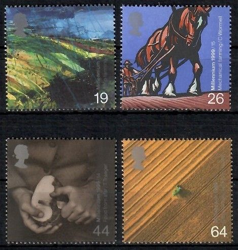 Znaczek Wielka Brytania 1999 Mi 1823-1826 Czyste **
