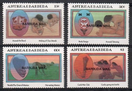 Znaczek Barbuda 1985 Mi 823-826 Czyste **