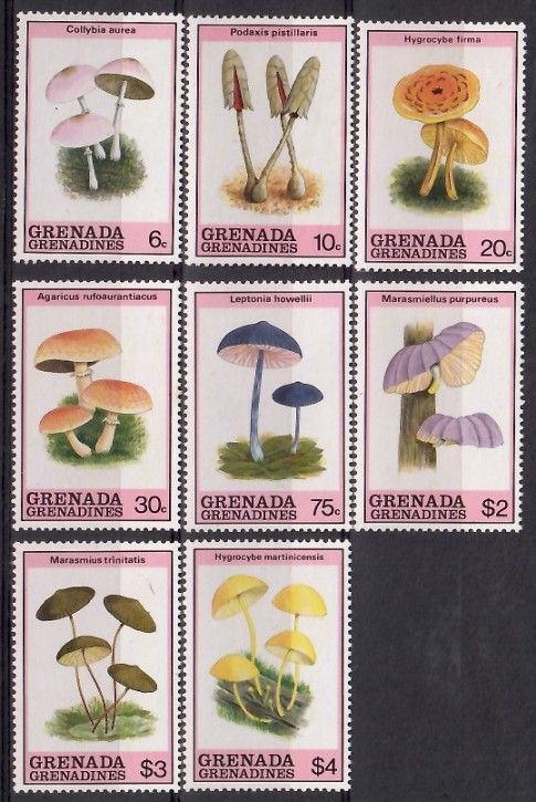 Znaczek Grenada i Grenadyny 1989 Mi 1191-1198 Czyste **