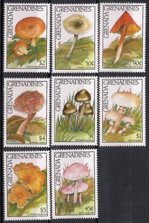 Znaczek Grenada i Grenadyny 1991 Mi 1442-1449 Czyste **