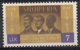 Znaczek Albania 1963 Mi 792 Czyste **