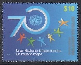 Znaczek Argentyna 2015 Mi 3617 Czyste **
