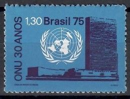 Znaczek Brazylia 1975 Mi 1518 Czyste **