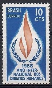 Znaczek Brazylia 1968 Mi 1168 Czyste **