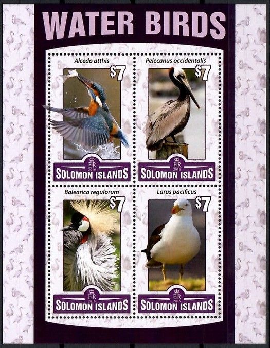 Znaczek Wyspy Salomona 2016 Mi ark 3551-3554 Czyste **