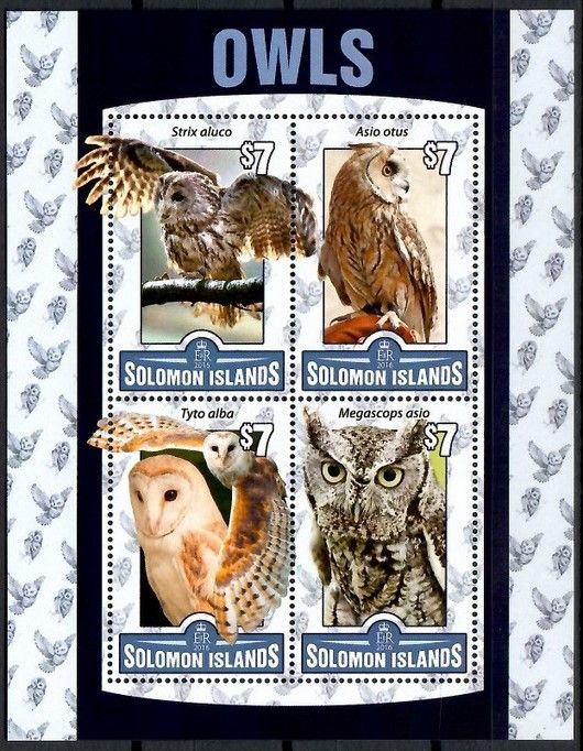 Znaczek Wyspy Salomona 2016 Mi ark 3566-3569 Czyste **
