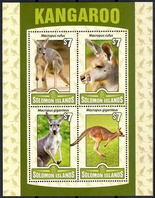 Znaczek Wyspy Salomona 2016 Mi ark 3576-3579 Czyste **