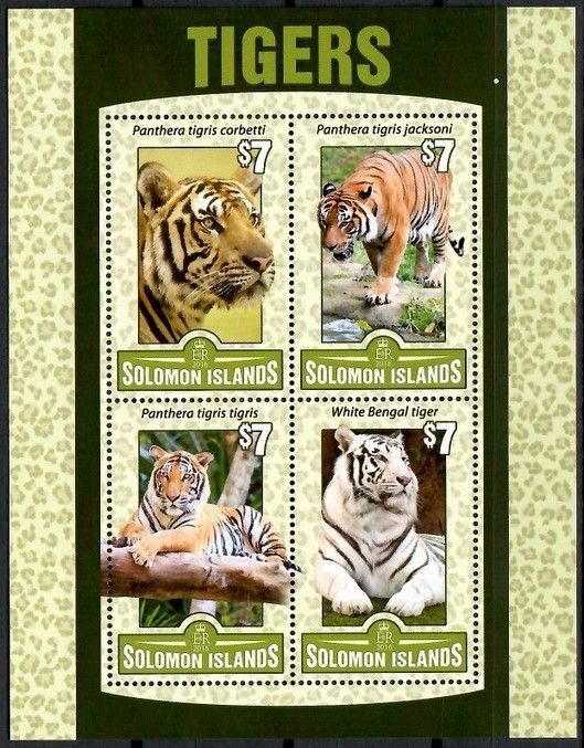 Znaczek Wyspy Salomona 2016 Mi ark 3591-3594 Czyste **