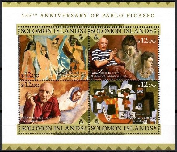 Znaczek Wyspy Salomona 2016 Mi ark 3641-3644 Czyste **