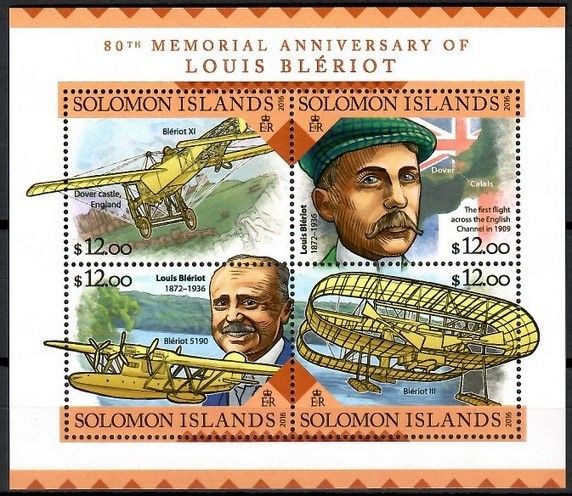 Znaczek Wyspy Salomona 2016 Mi ark 3666-3669 Czyste **