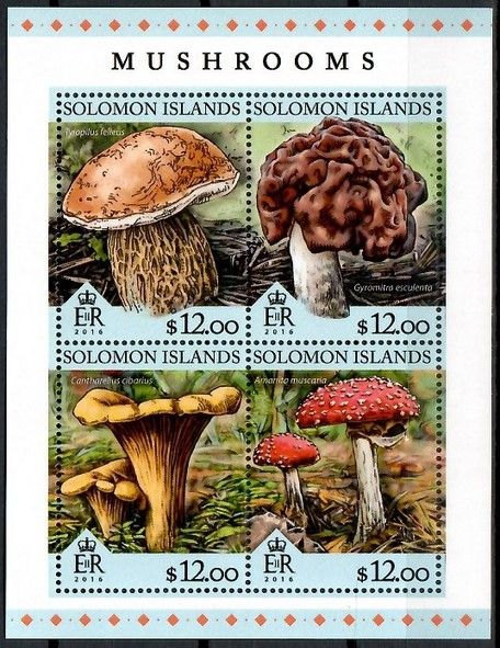 Znaczek Wyspy Salomona 2016 Mi ark 3751-3754 Czyste **