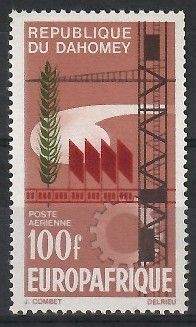 Znaczek Dahomej 1966 Mi 281 Czyste **