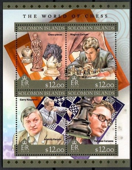 Znaczek Wyspy Salomona 2016 Mi ark 3806-3809 Czyste **