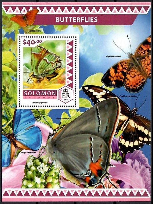Znaczek Wyspy Salomona 2016 Mi bl 578 Czyste **