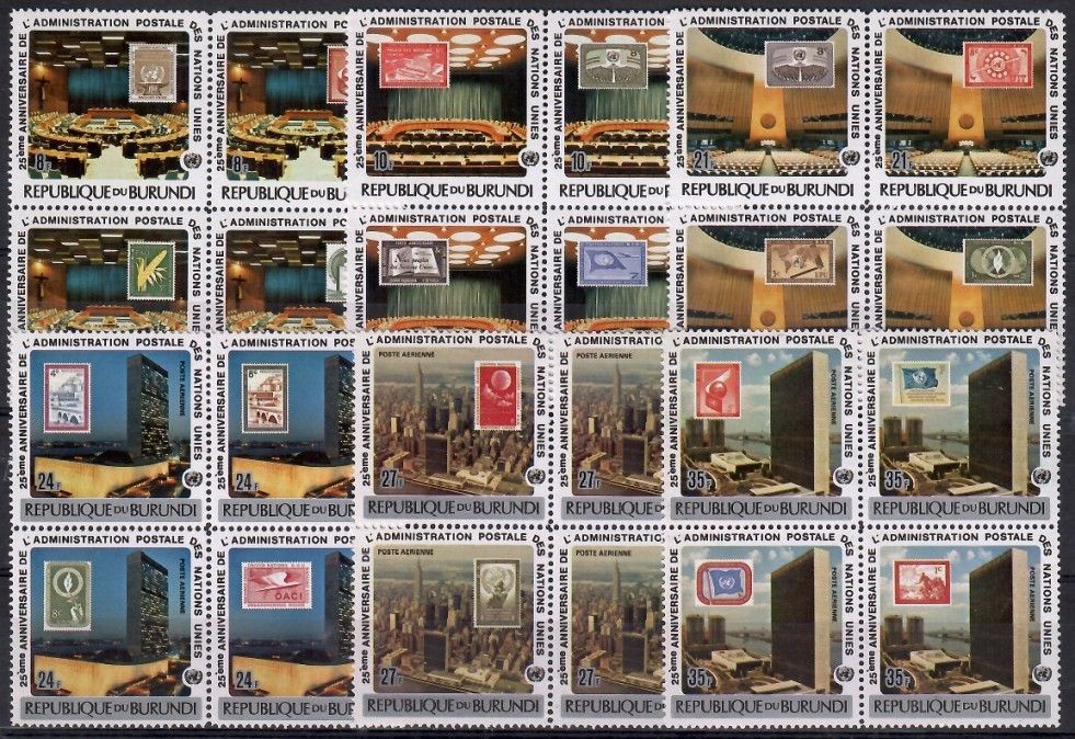 Znaczek Burundi 1977 Mi 1399-1422 Czyste **