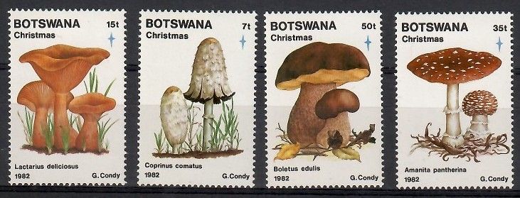 Znaczek Botswana 1982 Mi 317-320 Czyste **