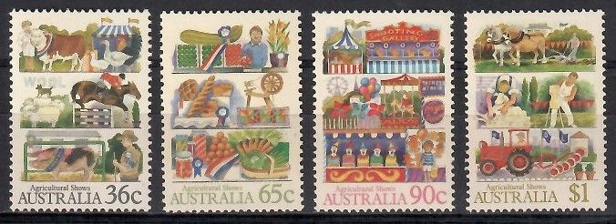 Znaczek Australia 1987 Mi 1023-1026 Czyste **