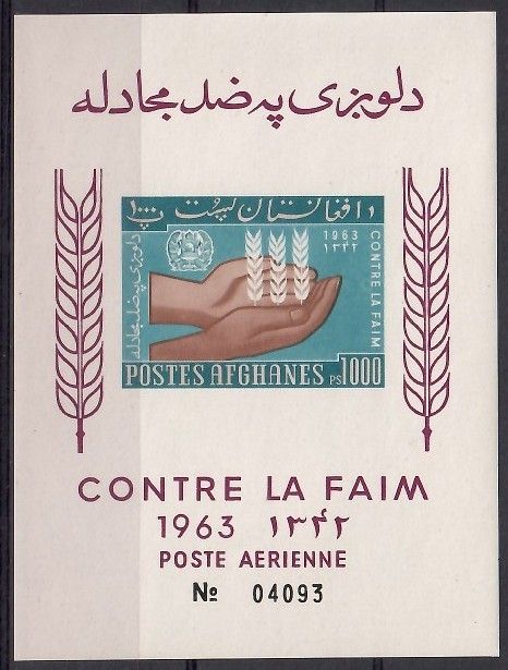 Znaczek Afganistan 1963 Mi bl 40 Czyste **