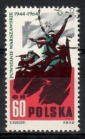 Znaczek Polska 1964 Mi abo 1513 B5 Fi 1365 B5 Stemplowane