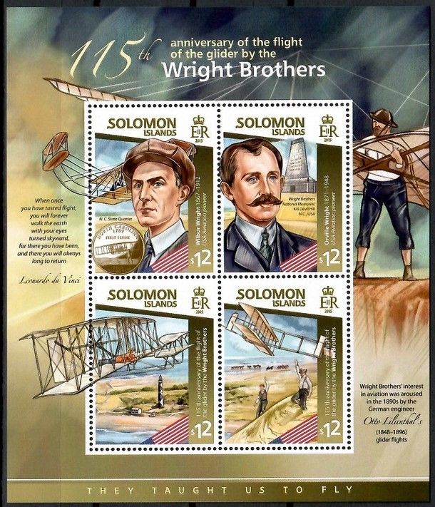 Znaczek Wyspy Salomona 2015 Mi ark 3022-3025 Czyste **