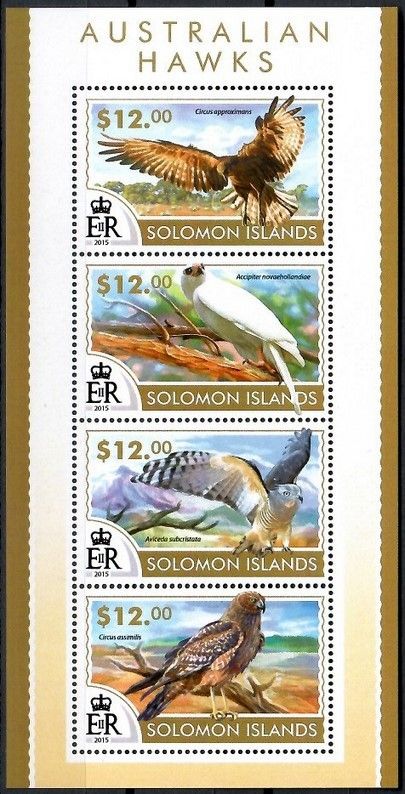 Znaczek Wyspy Salomona 2015 Mi ark 3132-3135 Czyste **