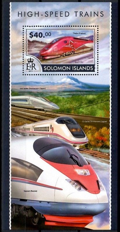 Znaczek Wyspy Salomona 2015 Mi bl 417 Czyste **