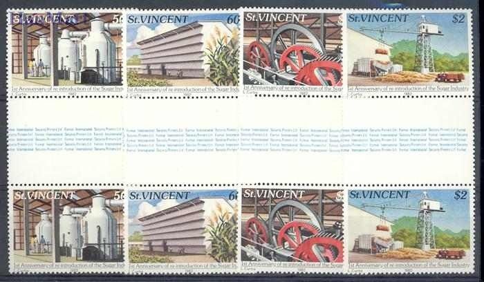 Znaczek St. Vincent 1982 Mi 623-626 Czyste **
