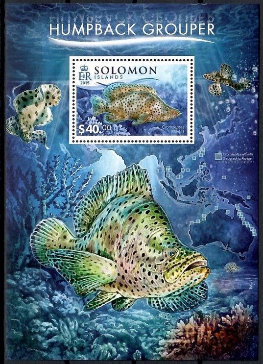 Znaczek Wyspy Salomona 2015 Mi bl 464 Czyste **