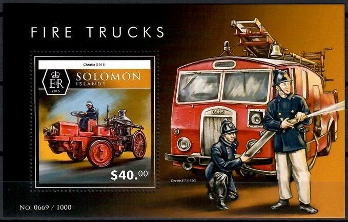 Znaczek Wyspy Salomona 2015 Mi bl 468 Czyste **