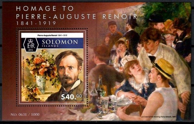Znaczek Wyspy Salomona 2015 Mi bl 469 Czyste **