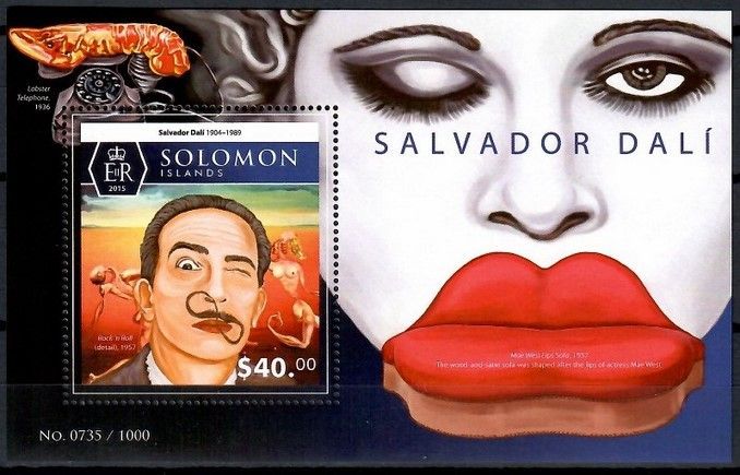 Znaczek Wyspy Salomona 2015 Mi bl 470 Czyste **