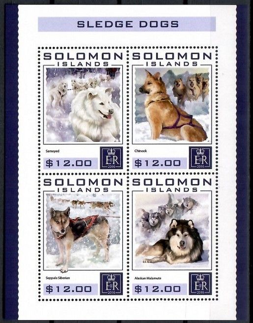 Znaczek Wyspy Salomona 2016 Mi ark 3891-3894 Czyste **
