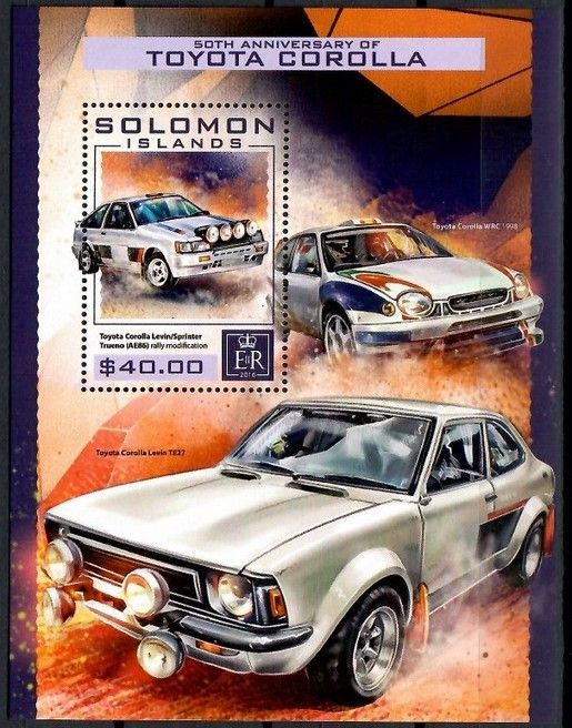 Znaczek Wyspy Salomona 2016 Mi bl 562 Czyste **