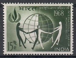 Znaczek Indie 1968 Mi 443 Czyste **