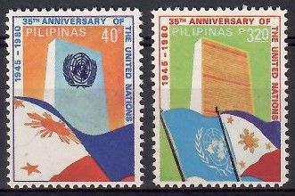 Znaczek Filipiny 1980 Mi 1378-1379 Czyste **
