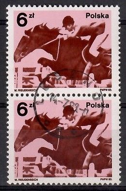 Znaczek Polska 1983 Mi abo 2863B1 Fi 2715B1 Stemplowane