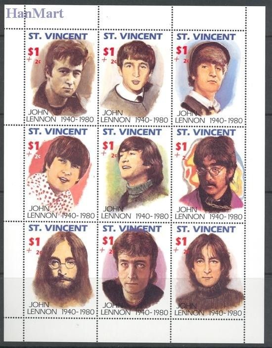 Znaczek St. Vincent 1991 Mi 1789-1797 Czyste **