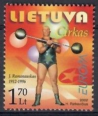 Znaczek Litwa 2002 Mi 792 Czyste **