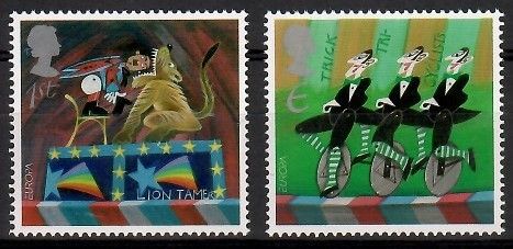 Znaczek Wielka Brytania 2002 Mi 2004-2005 Czyste **