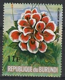 Znaczek Burundi 1973 Mi 986 Czyste **