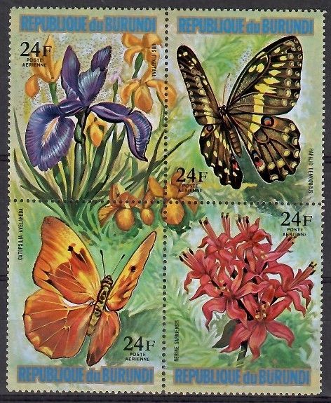 Znaczek Burundi 1973 Mi 999-1002 Czyste **