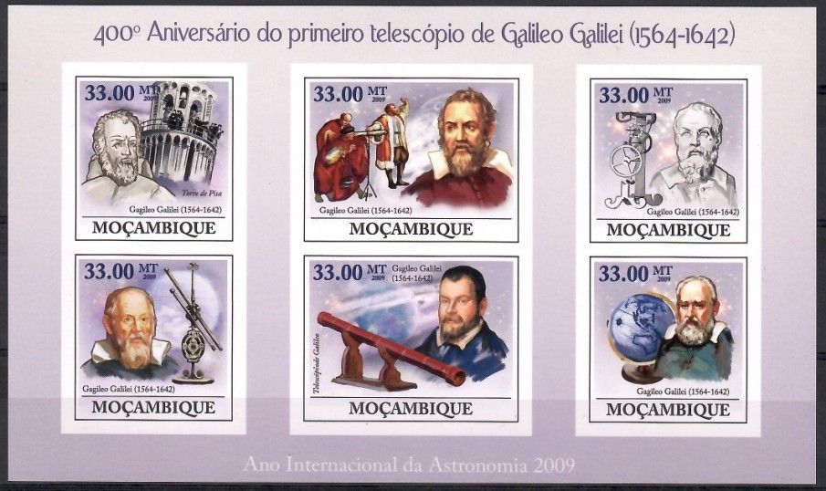 Znaczek Mozambik 2009 Mi ark 3371-3376B Czyste **